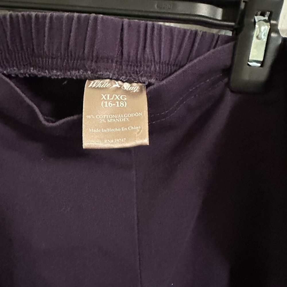 White Stag Deep Purple Jegging Pants XL (16-18) - Picture 2 of 4